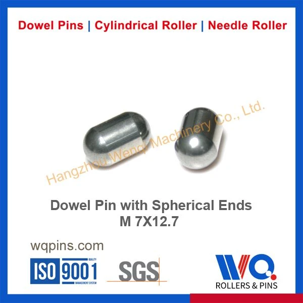 Dowel Pins With Spherical Ends